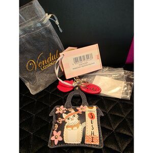 Vendula London Sushi Blue Edition Key Charm NWT Bag/Key Charm